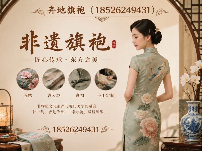 红桥区新中式旗袍展示图